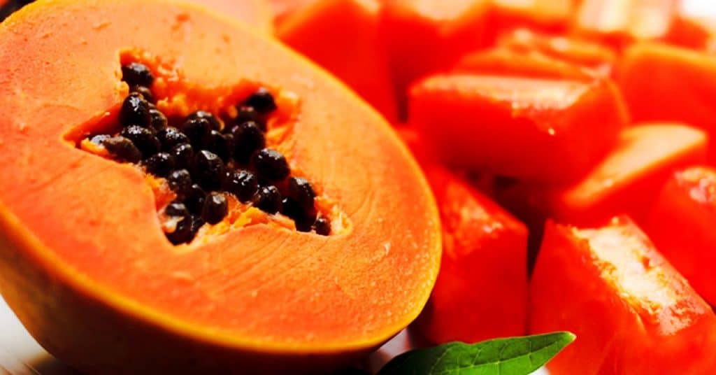 La papaína enzima exclusiva de la papaya